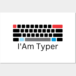 Programmer Coding Typer Posters and Art